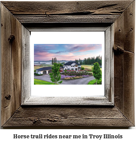 horse trail rides near me in Troy, Illinois